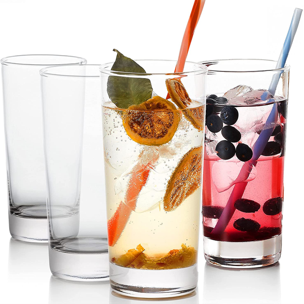 Island Long Cups Set 6pcs, 29cl & 33cl Glass Drinkware