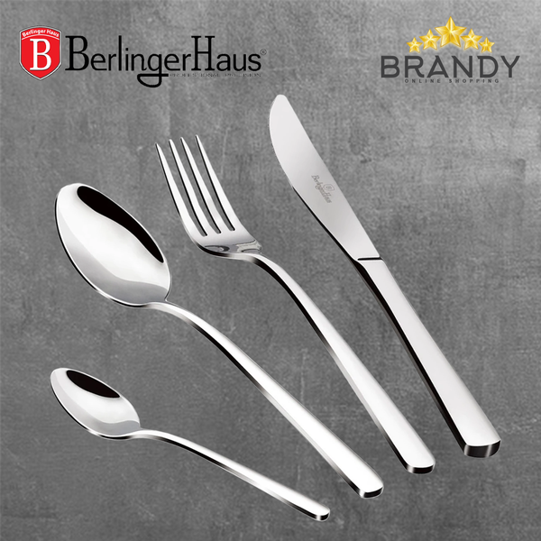 Cutlery Set 24pcs Stainless Steel Elegant Tableware for Dining