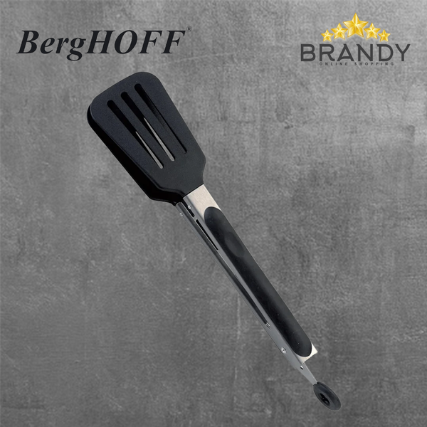 Silicone Tongs Stainless Steel Handle Heat-Resistant Kitchen Utensil