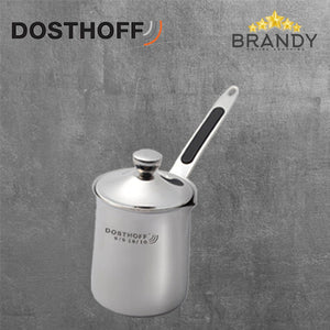Stainless Steel Coffee Pot, Silver, 6oz to 32oz