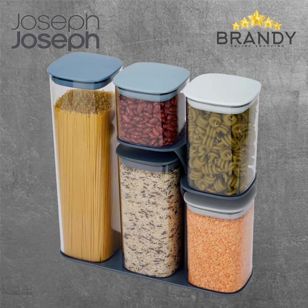 Podium Set 5 Storage Containers With Stand