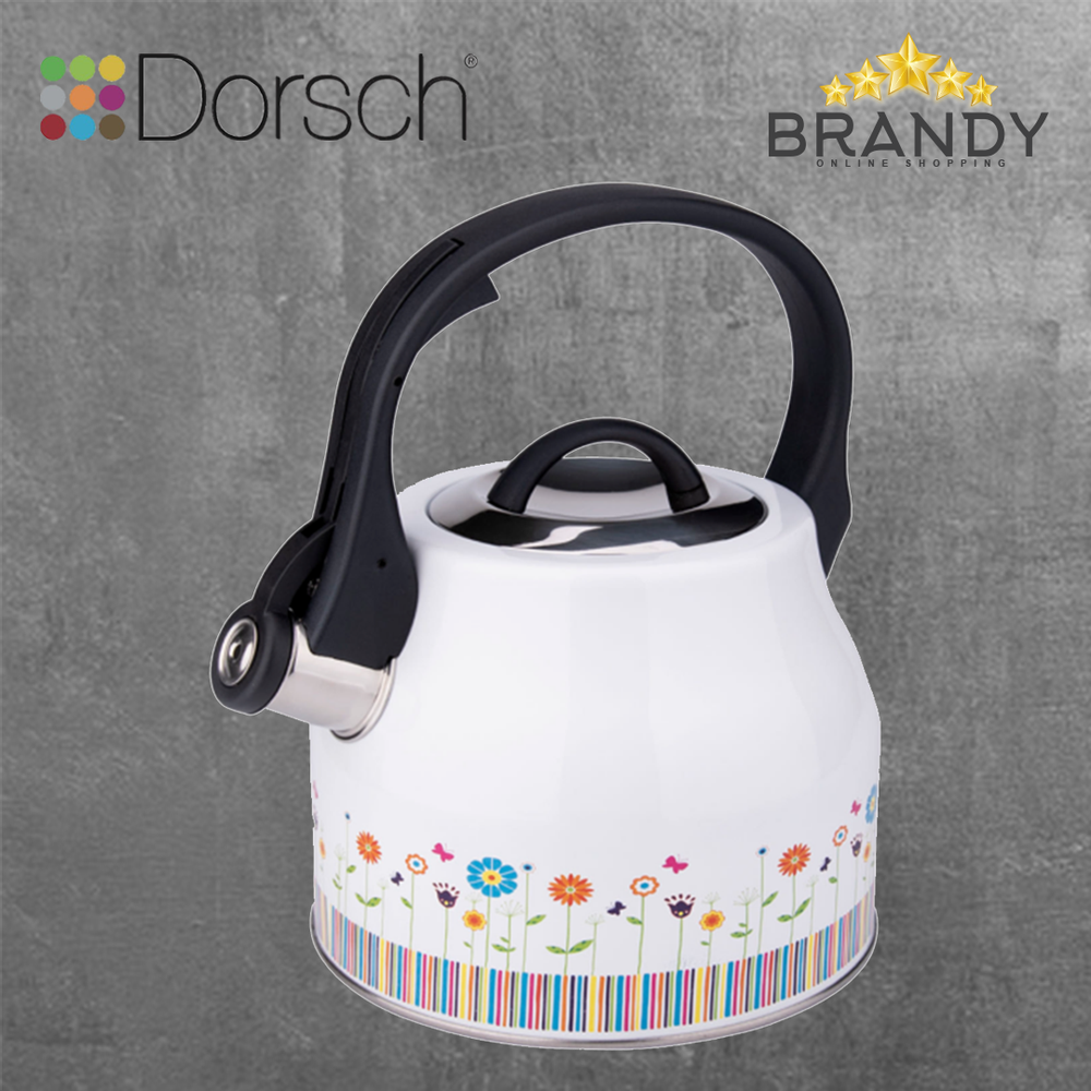 Flower Kettle 2.5L Stainless Steel with Filter