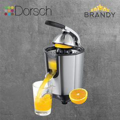 Dorsch CJ-160 Citrus Juicer 160W 800 ml Silver Black + Luminarc 2 Mugs-3