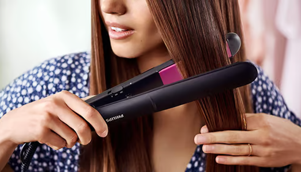 Hair Straightener BHS375 with Keratin Ceramic Plates