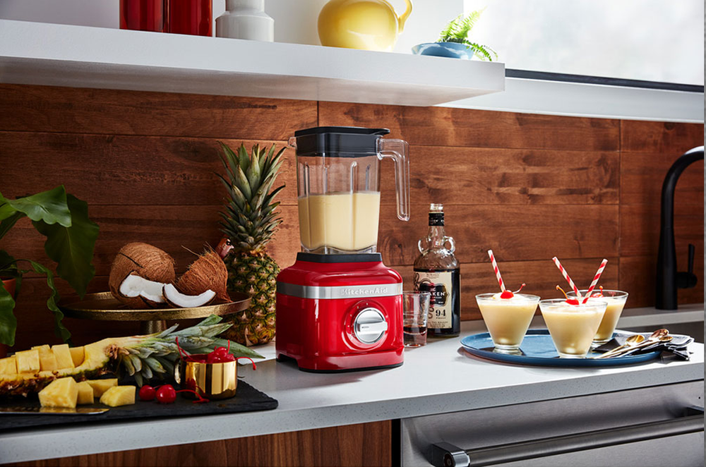 KitchenAid Red Blender 1.4L with Ice Crushing
