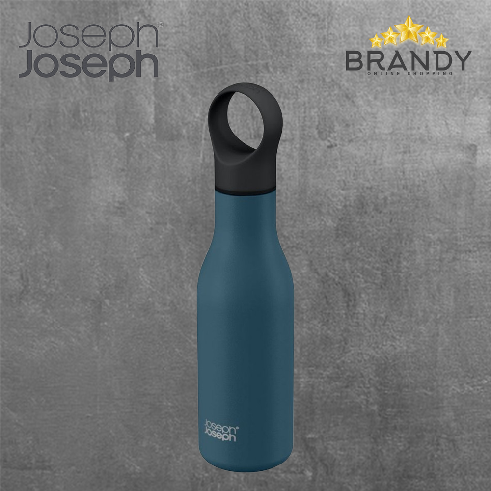 Loop Bottle 500ml Blue - Double Walled Stainless Steel