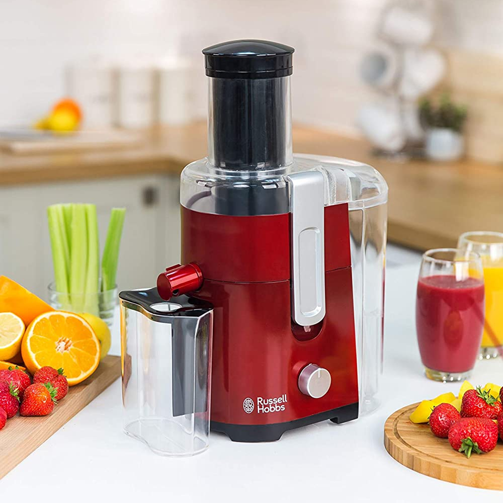 Desire Juicer 24740, 550W Power, 2 Speeds, Black & Red