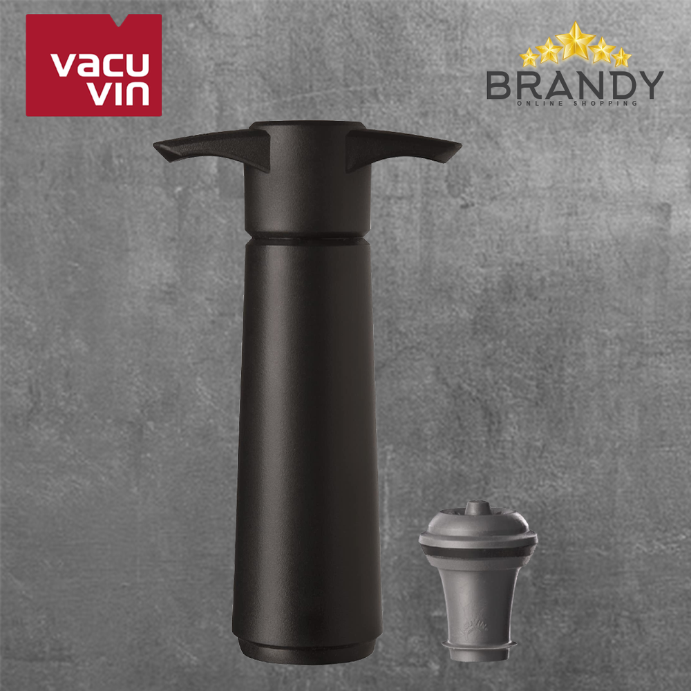 Wine Saver Black with 1 Stopper
