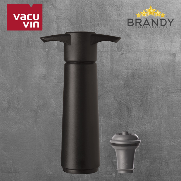 Wine Saver Black with 1 Stopper