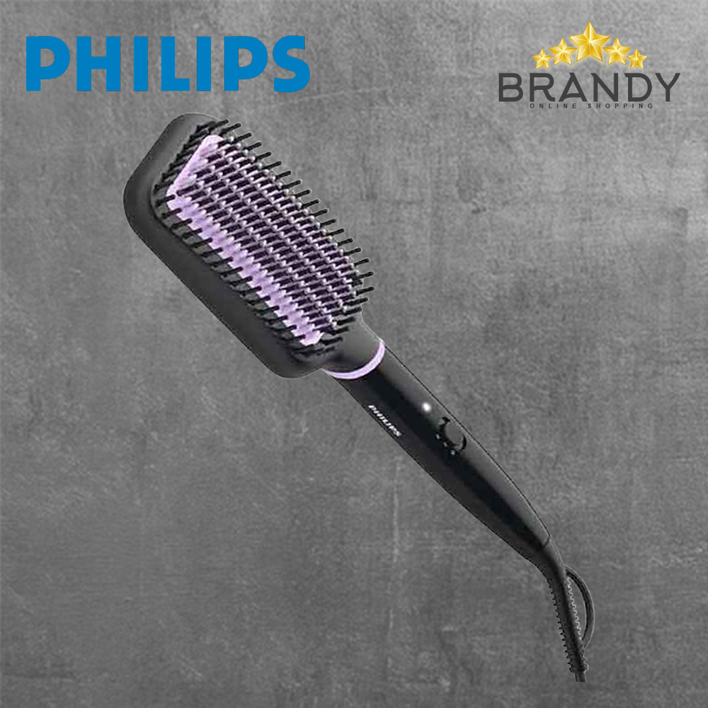 Heated Straightening Brush BHH880 with Tourmaline Ceramic Coating