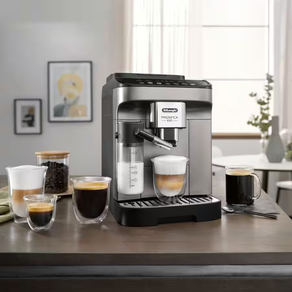 Magnifica Evo Full Automatic Espresso Maker ECAM290.81.TB Titanium Black Coffee Machine