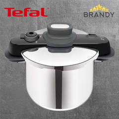 Tefal Secure Compact Pressure Cooker 8L Stainless Steel