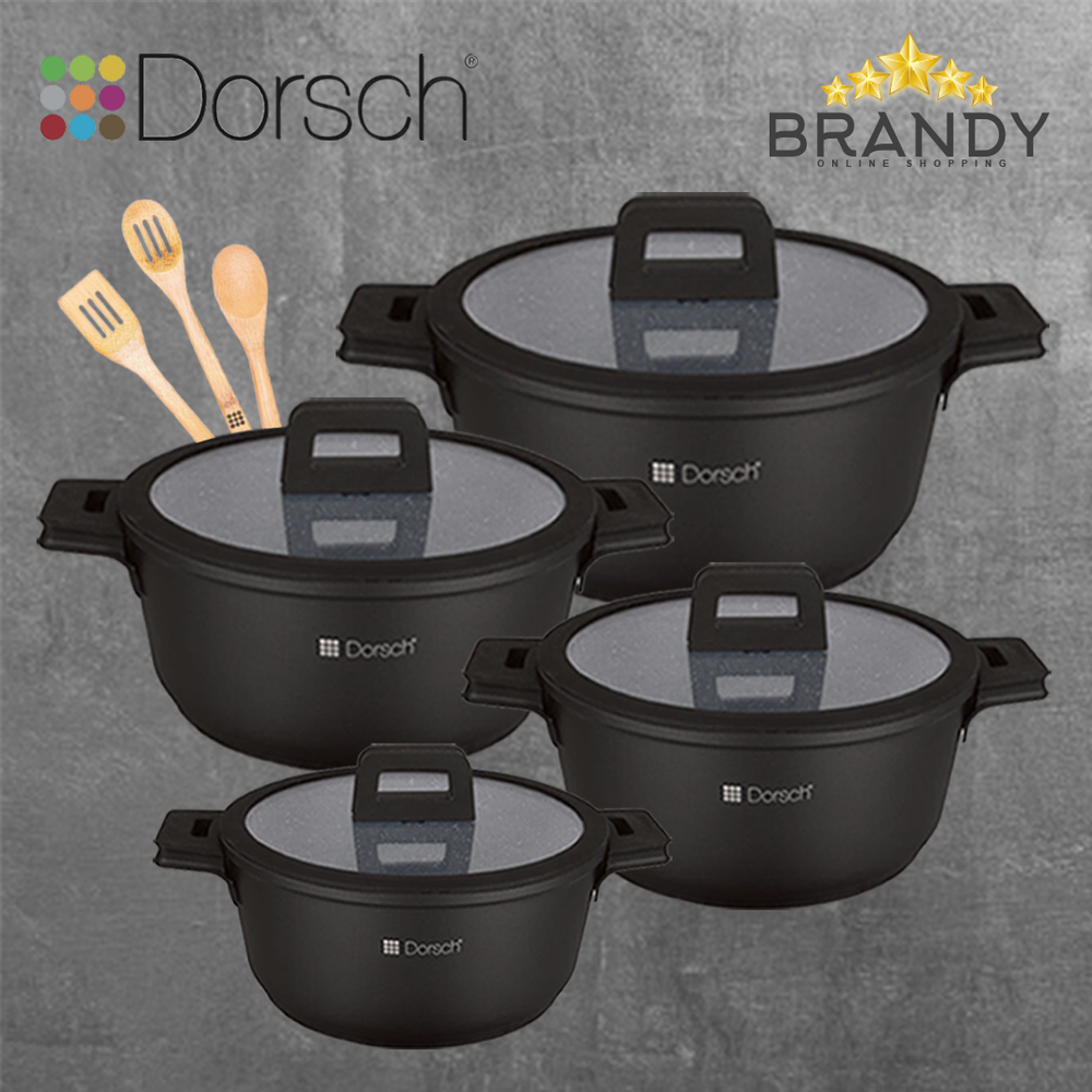 Lifetime Granite Set 4 Pots