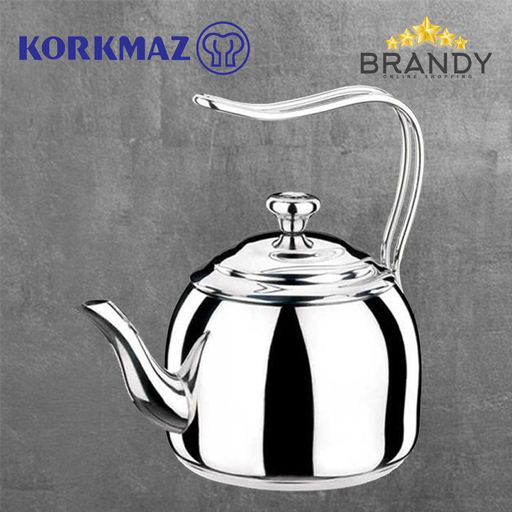 Droppa Tea Pot Stainless Steel 18/10, 2L, 2.7L, 3.5L