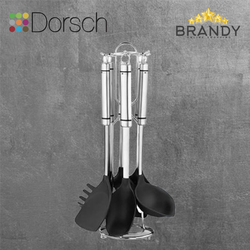 Plastic Utensils Set With Stand