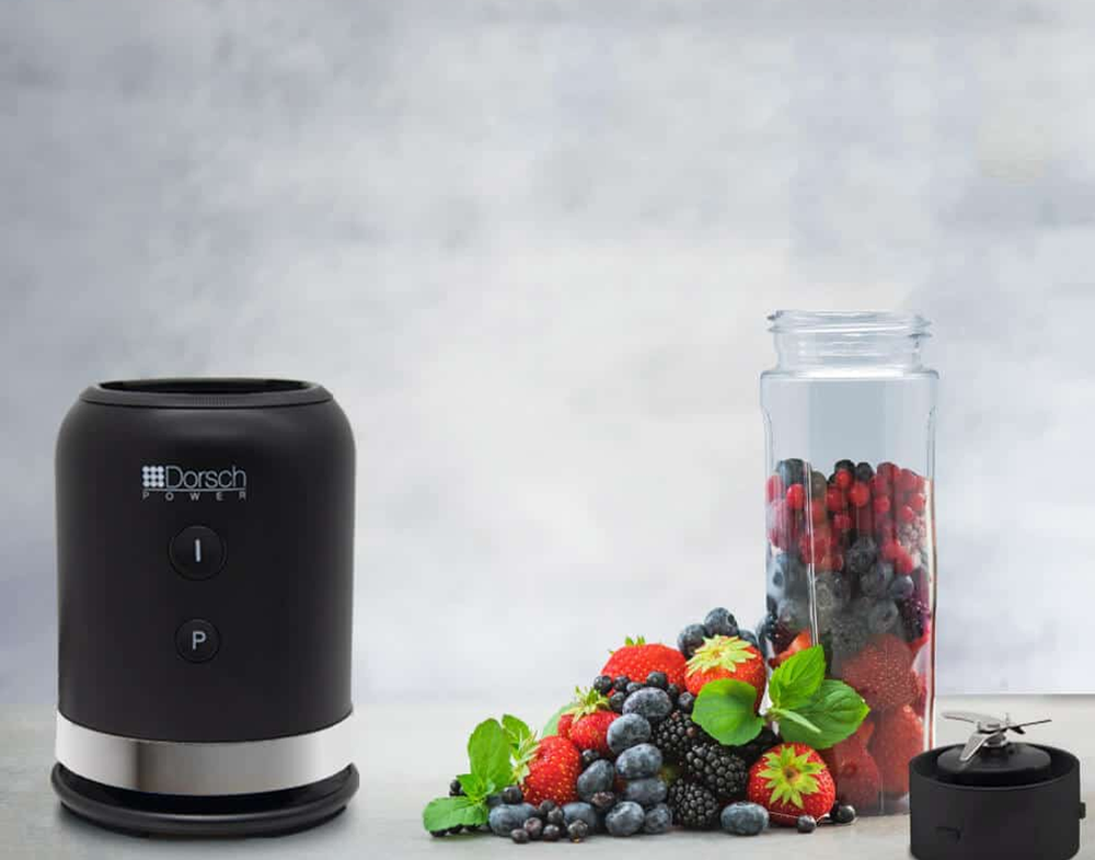 Blender with Bottle DH-07410, 350W, 600mL, Black