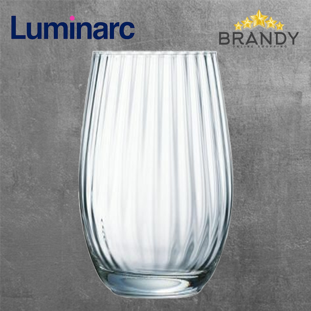 Serena Long Cups Set 6pcs, 37cl Glass Drinkware
