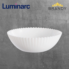 Luminarc Bloom 16 cm Bowl Set of 6 White Opal Tempered Glass