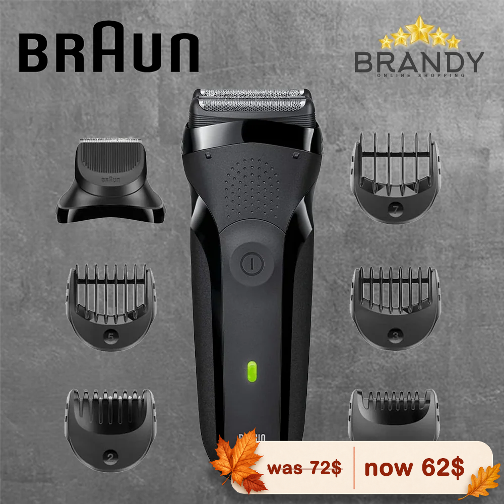Braun Series 3 300BT Electric Foil Shaver 3-Flex
