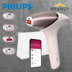 Philips Lumea IPL 9000 Series SenseIQ Cordless IPL Hair Removal BRI958 Pink