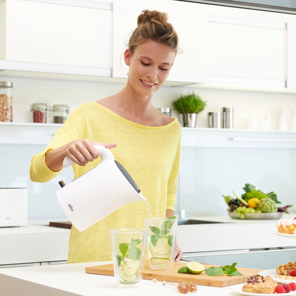 Kettle WK3000WH 1L 1300W Fast Boiling White
