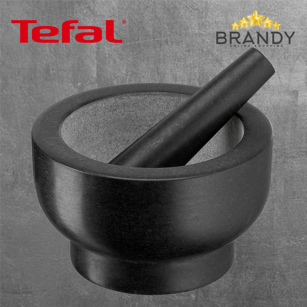 Stone Pestle & Mortar Granite Kitchen Grinder for Herbs and Spices 14.5cm