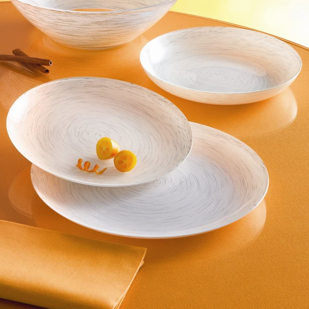 Stonemania White Dinner Set 18pcs