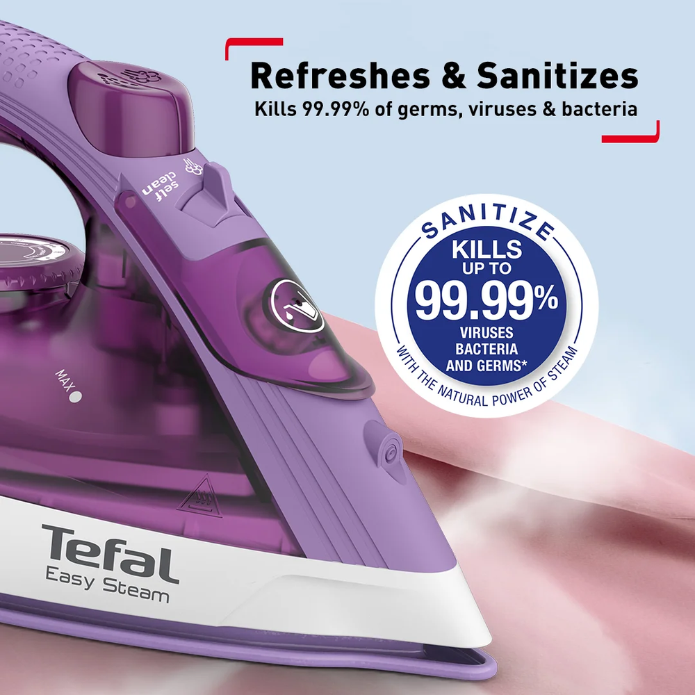 Easy Steam Iron FV1953 with Non-Stick Ceramic Soleplate