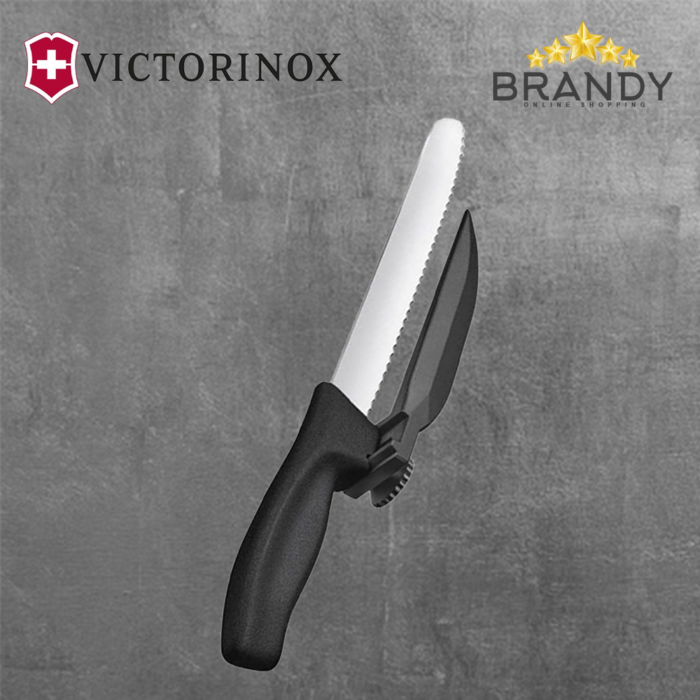 Adjustable Bread Knife 21cm Stainless Steel