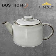 Dosthoff T202310 Teapot Sandy Grey Glazed 15 x 14 cm-1