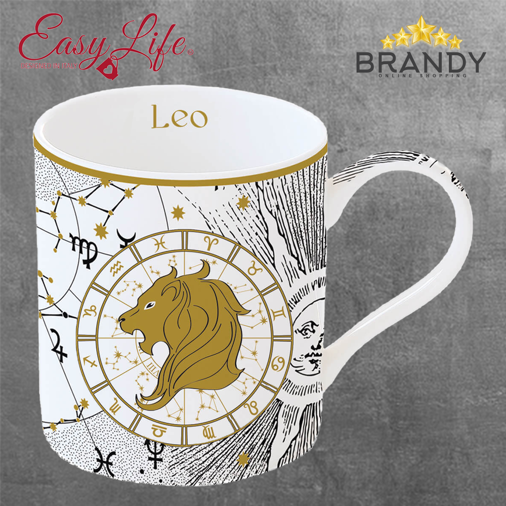 Zodiac Mug Leo, Porcelain 350ml