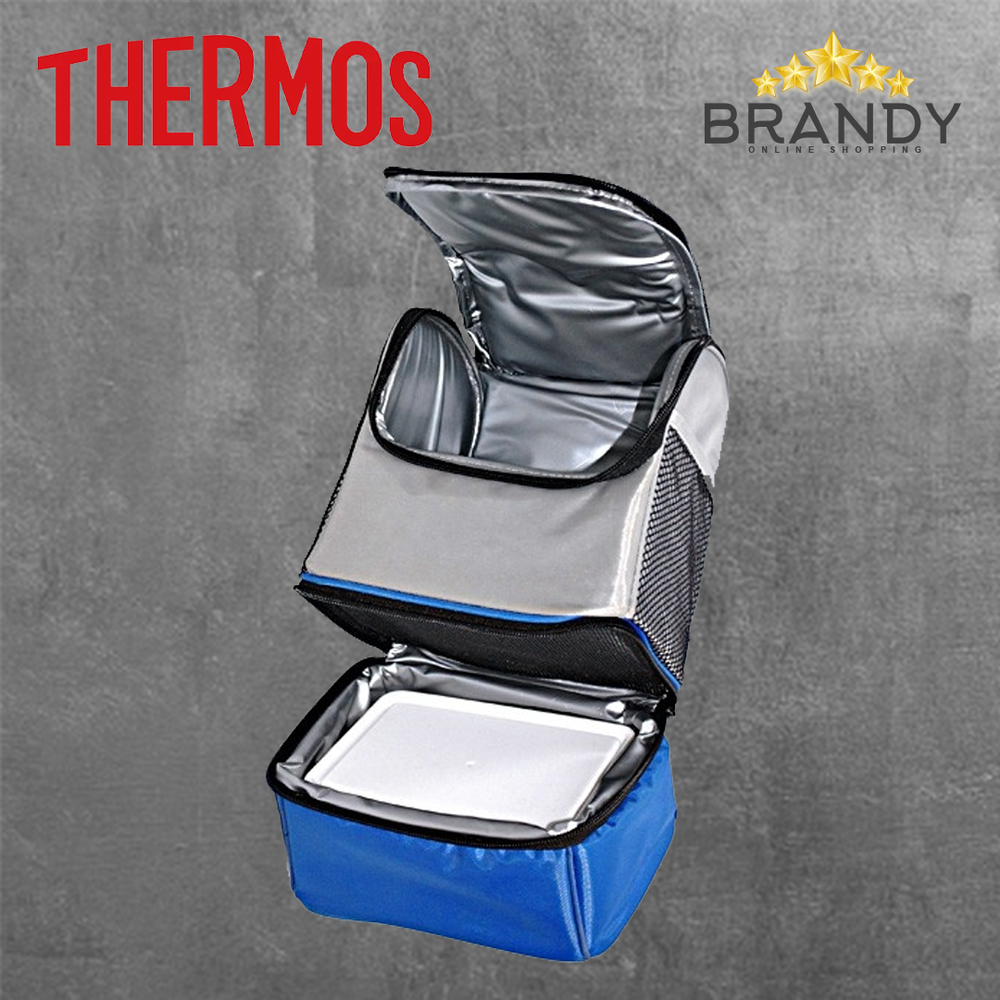 Thermos Lunch Bag with Dual Compartment & IsoTec Insulation