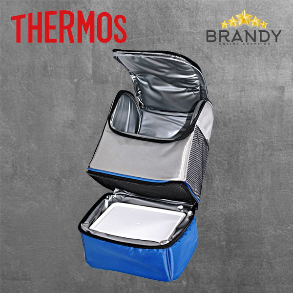 Thermos Lunch Bag with Dual Compartment & IsoTec Insulation