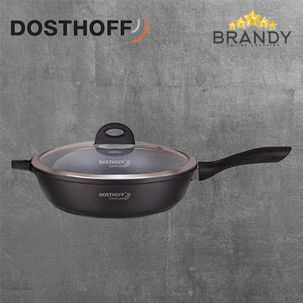 Granite Deep Frypan 28cm - Non-Stick & Dishwasher Safe