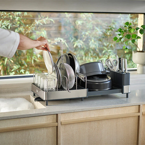 Extend Max Stainless-Steel Expandable Dish Rack