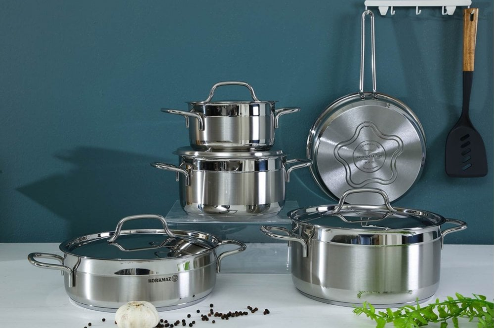 Alfa Stainless Steel Pots Set