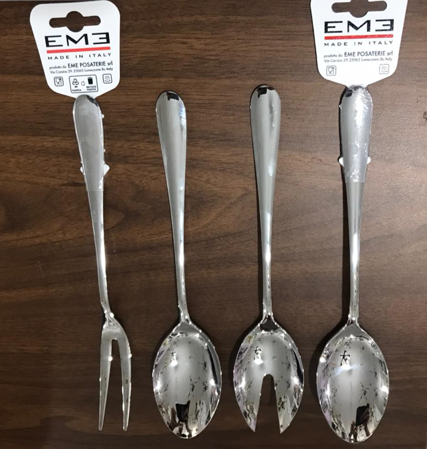 Segno Serving Set 4pcs Stainless Steel