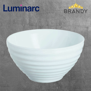 Harena White Bowls 13cm Set 6pcs Opal Glass