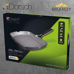 Lifetime Granite Grill Pan 34cm