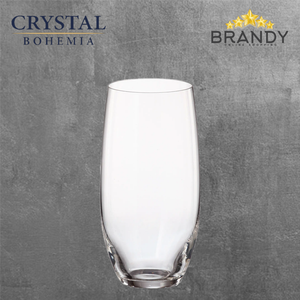 Mergus Long Cups Set 6pcs, Crystal Glass, 470ml
