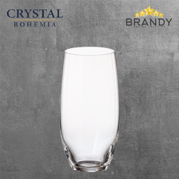 Mergus Long Cups Set 6pcs, Crystal Glass, 470ml