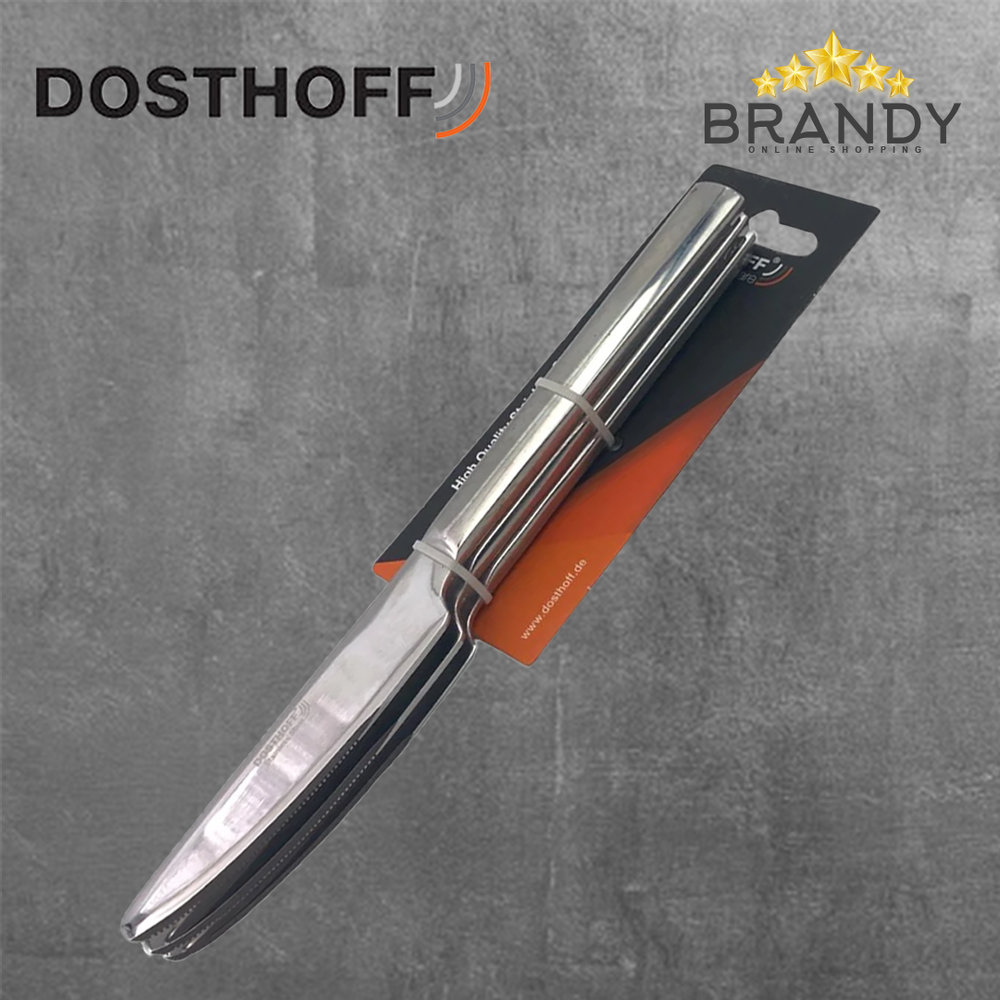 Gloria Dinner Knives Set 6pcs - Stainless Steel