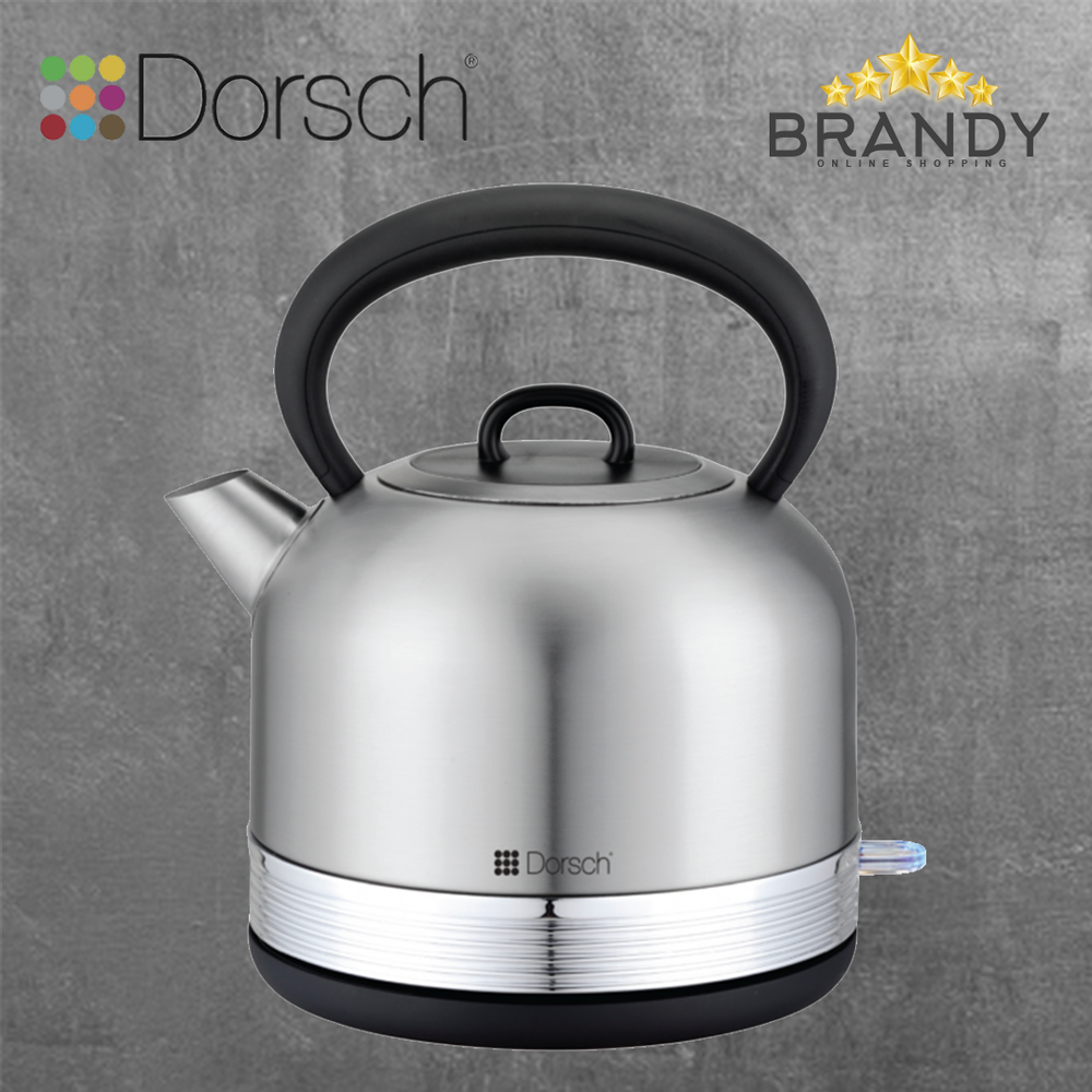 Kettle Silver 1.7L EK-58 with Automatic Shut Off