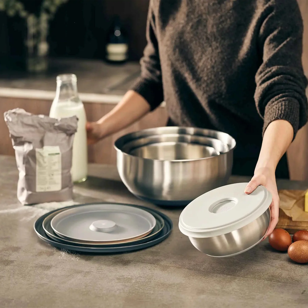 Nest Prep&Store Set 4 Stainless Steel Bowls