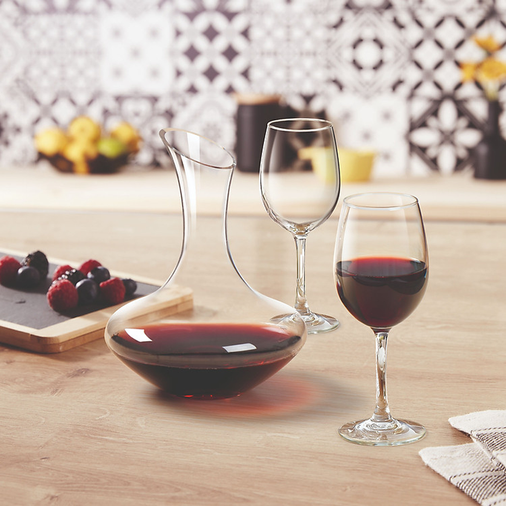 Rennes Wine Carafe 1.3L Glass Decanter