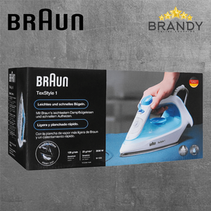Steam Iron SI1050BL with Non-Stick Ceramic Soleplate