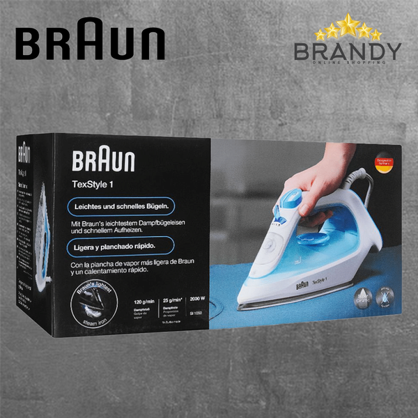 Steam Iron SI1050BL with Non-Stick Ceramic Soleplate