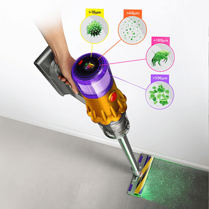 Cordless Stick Vacuum V12 Detect Slim Absolute Silver