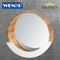 Finja Bamboo Mirror with Storage