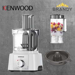 Kenwood MultiPro Express FDP65.450WH Food Processor 1000W 3L Bowl